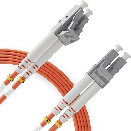 [BTPLCULCU-2DLC-45M] Fiber Patch Cable Multi Mode, OM2 50/125 G.651.1, 3.0mm LSZH  ( 1 Pack ) (LC/UPC, LC/UPC, Duplex, 45 m)